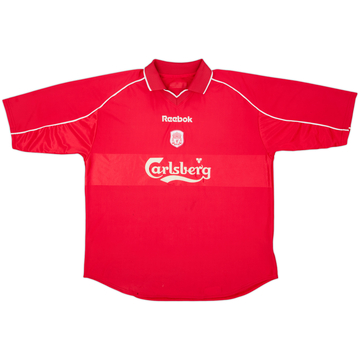 2000-02 Liverpool Maillot Domicile - 5/10 - (XXL)