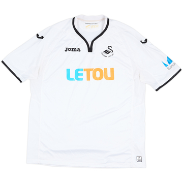 2017-18 Swansea maillot domicile - 8/10 - (3XL)