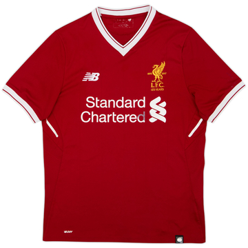 2017-18 Liverpool Maillot domicile 125 ans - 5/10 - (S)