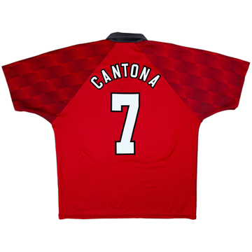 1996-98 Manchester United Maillot domicile Cantona #7 - 8/10 - (XL)