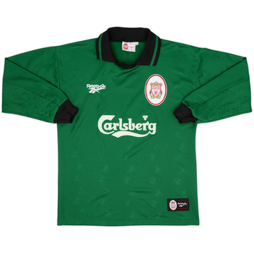 1996-97 Liverpool Maillot GK - 8/10 - (M)