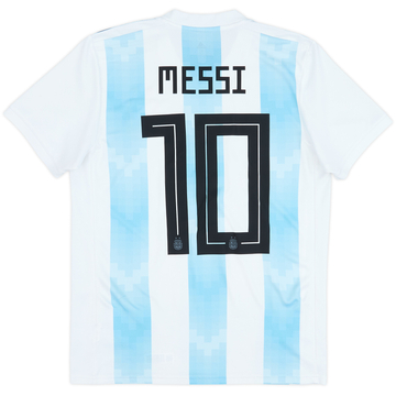 2018-19 Maillot domicile Argentine Messi #10 - État 6/10 - (S)