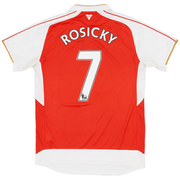 Maillot domicile Arsenal 2015-16 Rosicky #7 - 6/10 - (S)