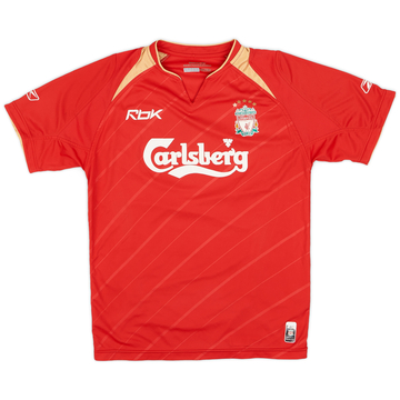 2005-06 Liverpool CL Maillot domicile - 7/10 - (XS)