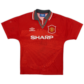 1994-96 Manchester United Maillot domicile - 6/10 - (L.Boys)