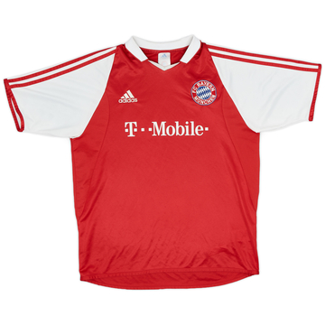 2003-04 Bayern Munich Maillot Domicile - 5/10 - (XL.Boys)
