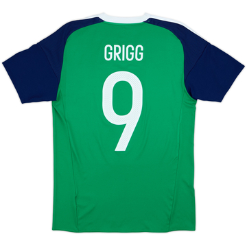 2016-17 Northern Ireland Maillot Domicile Grigg #9 (S)