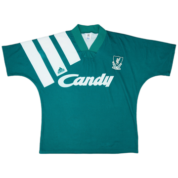 1991-92 Liverpool maillot extérieur - 8/10 - (L)