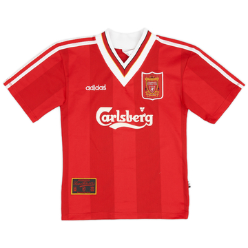 Maillot Domicile Liverpool 1995-96 - 9/10 - (XS.Boys)