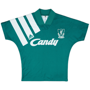 1991-92 Liverpool Maillot extérieur - 9/10 - (Garçons M)