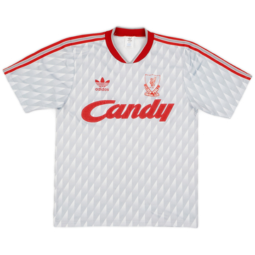 1989-91 Liverpool Maillot extérieur - 6/10 - (M)
