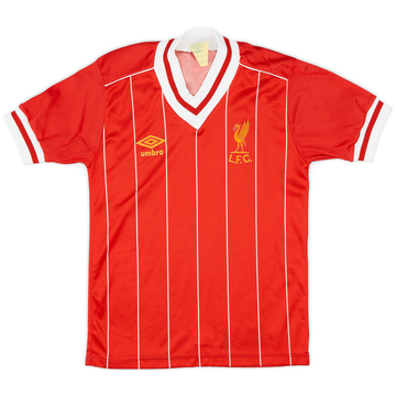 1982-85 Liverpool Maillot Domicile - 9/10 - (L.Boys)