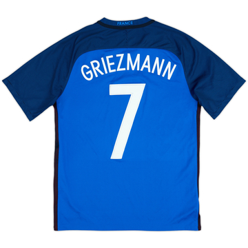 2016-17 France Maillot Domicile Griezmann #7 - 8/10 - (M)