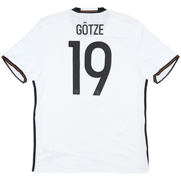 2015-16 Germany Maillot domicile authentique Gotze #19 - 8/10 - (XL)