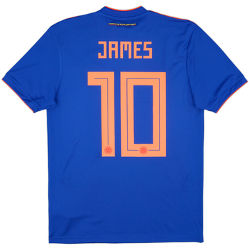 2018-19 Colombia Maillot extérieur James #10 (S)