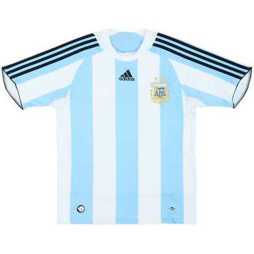 2007-09 Argentina Maillot Domicile - 8/10 - (L.Boys)