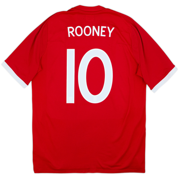 2010-11 England 'South Africa' Maillot extérieur Rooney #10 - 6/10 - (XL)