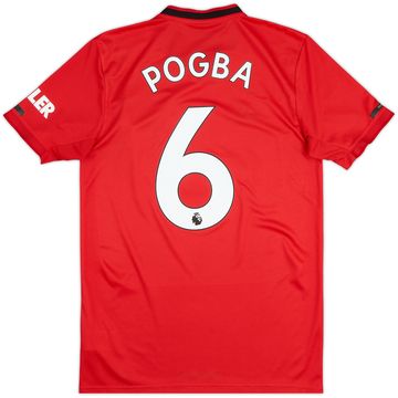 2019-20 Manchester United Maillot Domicile Pogba #6 - 6/10 - (S)