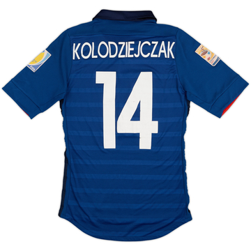 2011 France Maillot de match Coupe du Monde U-20 Domicile Kolodziejczak #14
