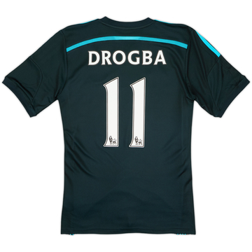 2014-15 Chelsea Maillot third Drogba #11 - 9/10 - (S)