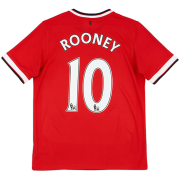 2014-15 Manchester United Maillot domicile Rooney #10 - 7/10 - (XL.Boys)