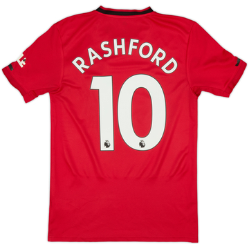 2019-20 Manchester United Maillot domicile Rashford #10 - 5/10 - (S)