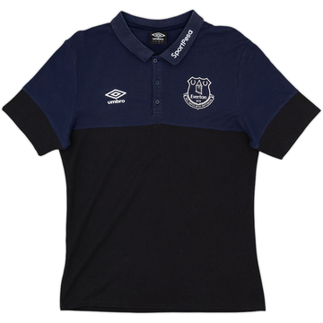 2017-18 Everton Umbro Polo 8/10 (L)