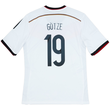 2014-15 Germany Maillot domicile Gotze #19 - 5/10 - (L)