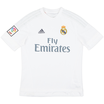 2015-16 Real Madrid Maillot domicile - 7/10 - (XL.Boys)