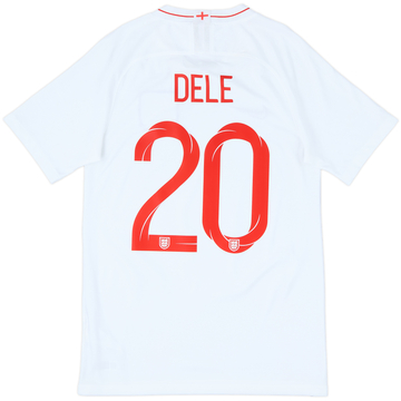 2018-19 England Maillot Domicile Dele #20 - 7/10 - (S)