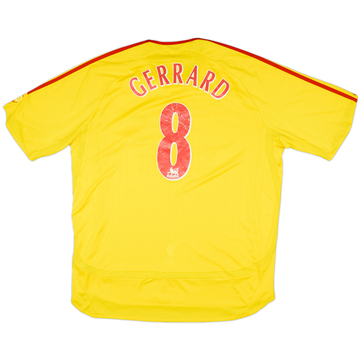 2006-07 Liverpool Maillot extérieur Gerrard #8 - 5/10 - (XL)