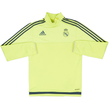 2015-16 Real Madrid adidas Haut d'entraînement 1/4 zip - 6/10 - (XS)