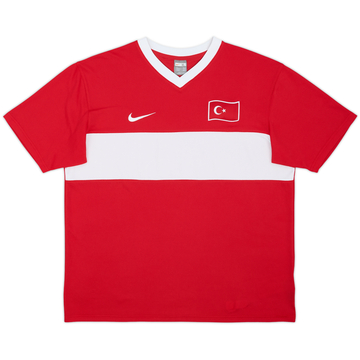 2008-10 Turkey Maillot Domicile Basique - 8/10 - (XL)