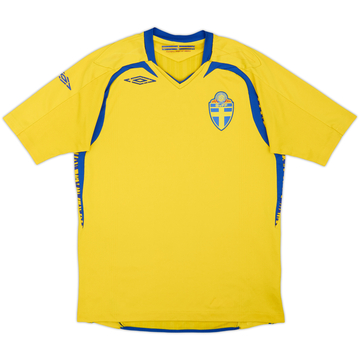 2007-09 Sweden Maillot Domicile - 5/10 - (M)
