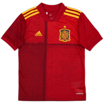 2020-21 Spain Maillot Domicile - 9/10 - (S.Boys)
