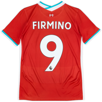 2020-21 Liverpool Maillot Domicile Firmino #9 - 8/10 - (L.Boys)