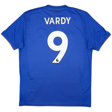 2018-19 Leicester Maillot domicile Vardy #9 - 10/10 - (M)