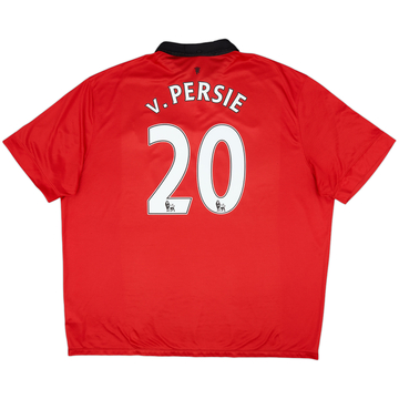 2013-14 Manchester United Maillot domicile V.Persie #20 - 6/10 - (XXL)