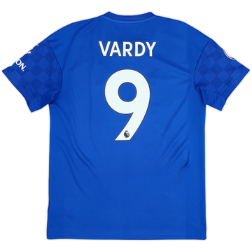 2019-20 Leicester Maillot Domicile Vardy #9 - 8/10 - (M)