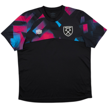 2021-22 West Ham Umbro Maillot d'entraînement - 10/10 - (XL)
