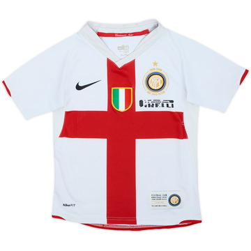 2007-08 Inter Milan Maillot extérieur Centenaire - 4/10 - (7-8 ans)