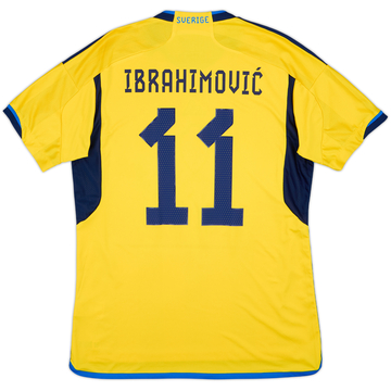 2022-23 Sweden Maillot Domicile Ibrahimovic #11 - 10/10 - (L)