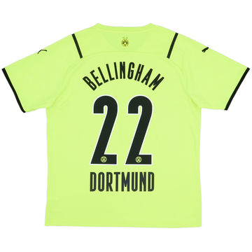 2021-22 Borussia Dortmund Maillot domicile européen Bellingham #22 - 8/10 - (L)
