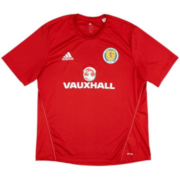 2014-15 Scotland adidas Maillot d'entraînement - 8/10 - (XL)