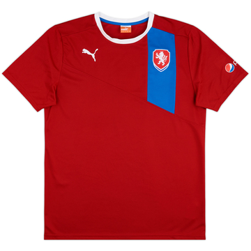 2012-13 République Tchèque Maillot Domicile Basique - 8/10 - (XL)