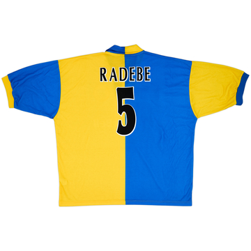 1997-99 Leeds United Maillot extérieur Radebe #5 - 9/10 - (XXL)