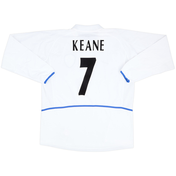 2002-03 Leeds United Maillot Domicile ML Keane #7 - 10/10 - (XL)