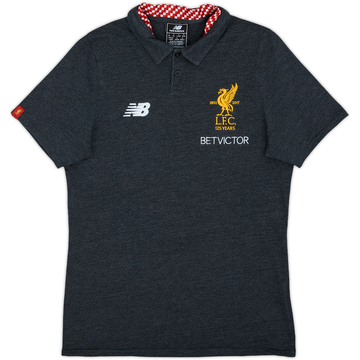 2017-18 Liverpool New Balance Polo - 5/10 - (S)
