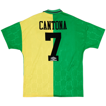 1992-94 Manchester United Maillot Third Cantona #7 - 8/10 - (L)