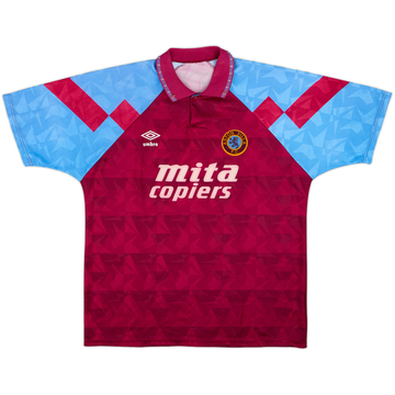 Maillot Domicile Aston Villa 1990-92 - 7/10 - (XL)